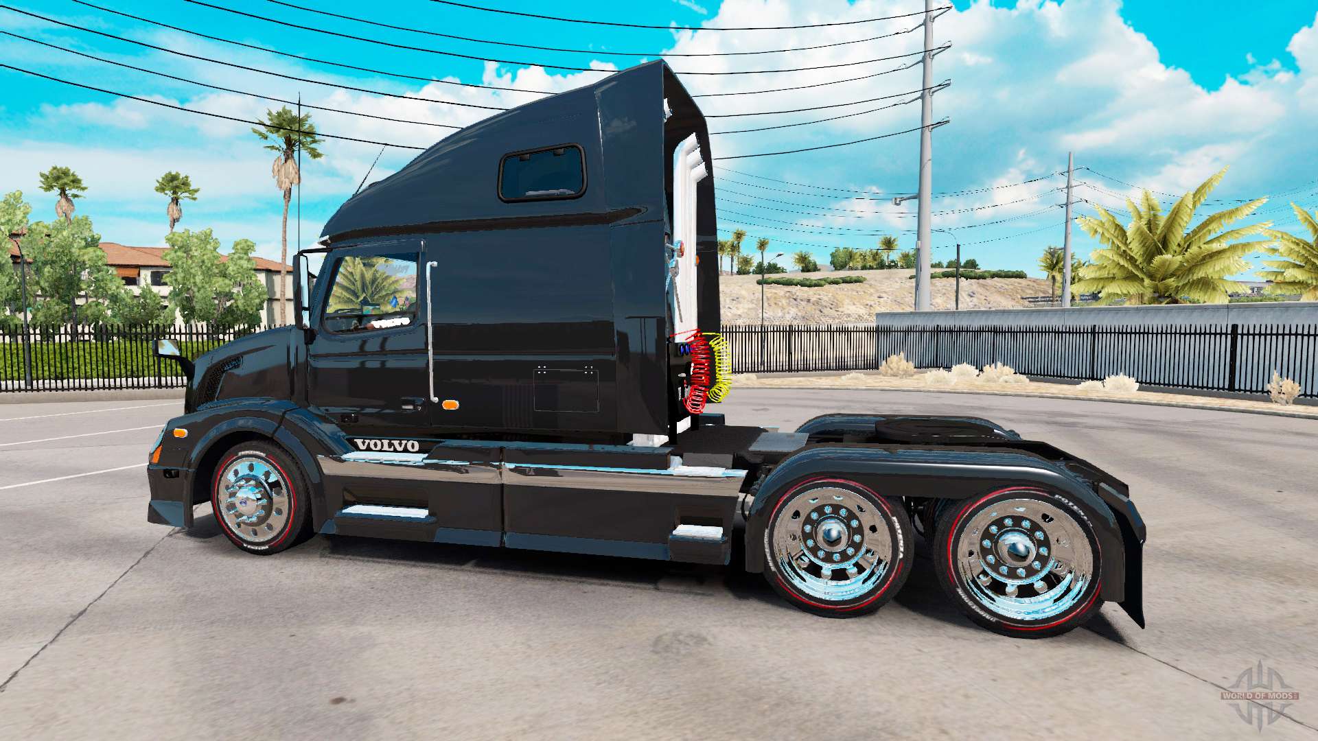 Volvo Vnl Black Para American Truck Simulator