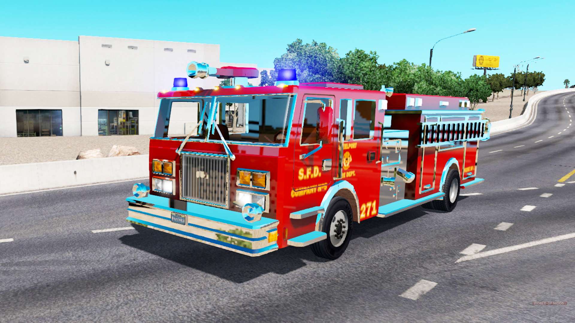 fire truck beamng drive