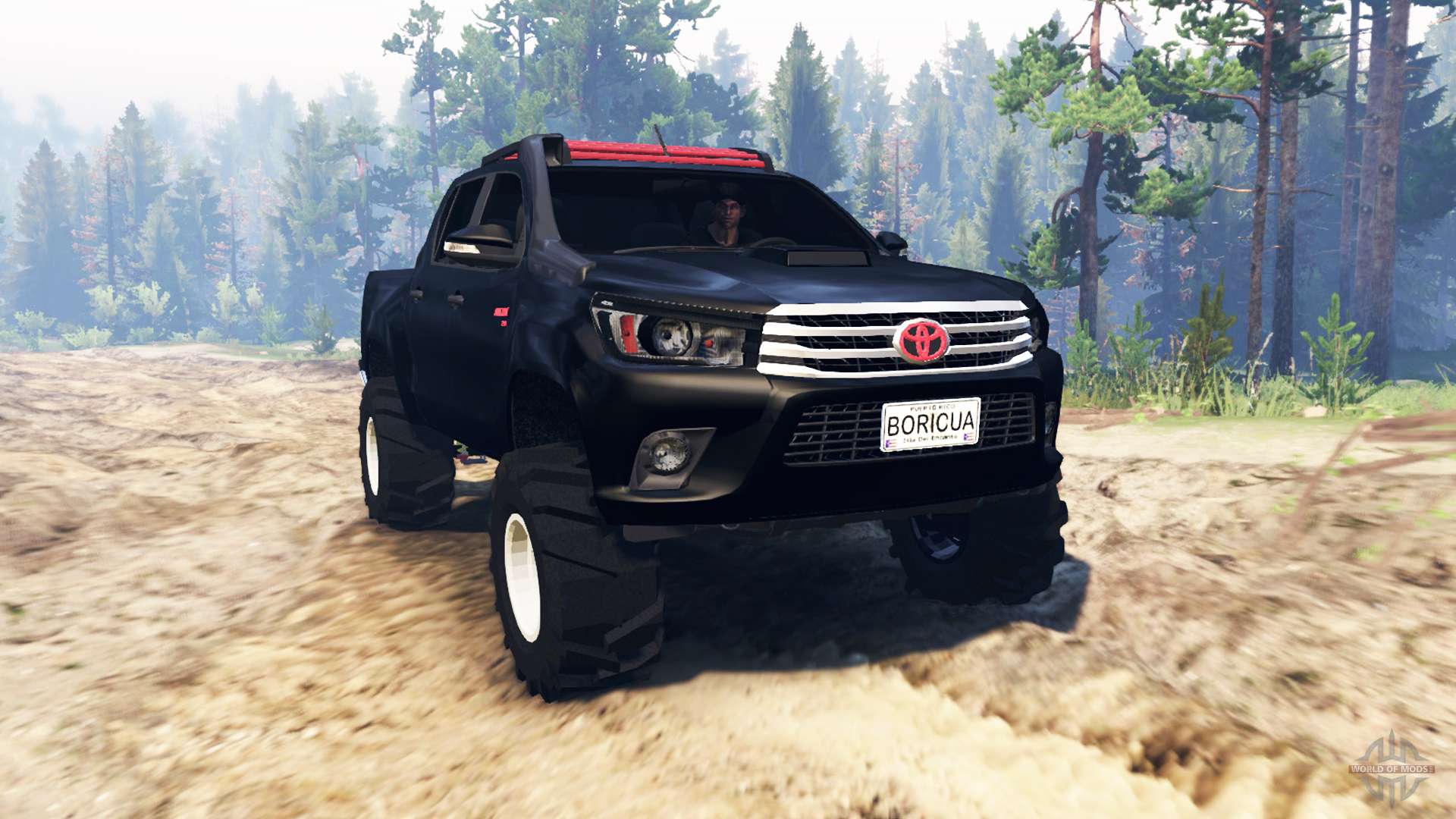 Toyota Hilux Double Cab 2016 para Spin Tires